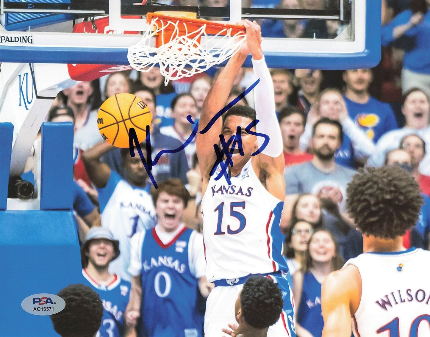 Kevin McCullar signed 8x10 photo PSA/DNA Kansas Jayhawks Autographed