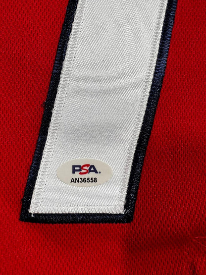 TJ Oshie Signed Jersey PSA/DNA Washington Capitals Autographed T.J.