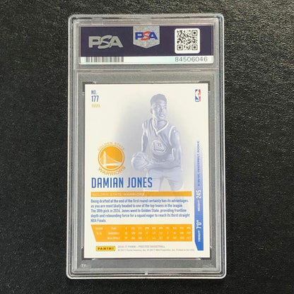 2016-17 Panini Prestige #177 Damian Jones Signed Card AUTO PSA/DNA Slabbed GSW R