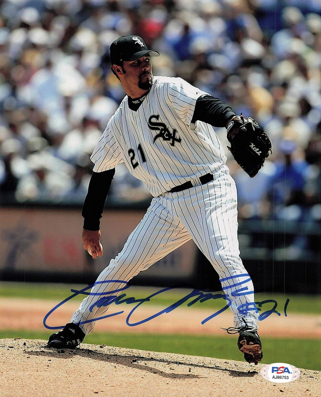 ESTEBAN LOAIZA signed 8x10 photo Chicago White Sox PSA/DNA Autographed