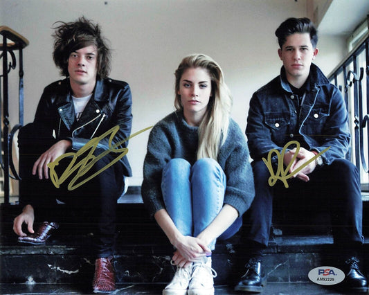 London Grammar signed 8x10 photo PSA/DNA Autographed