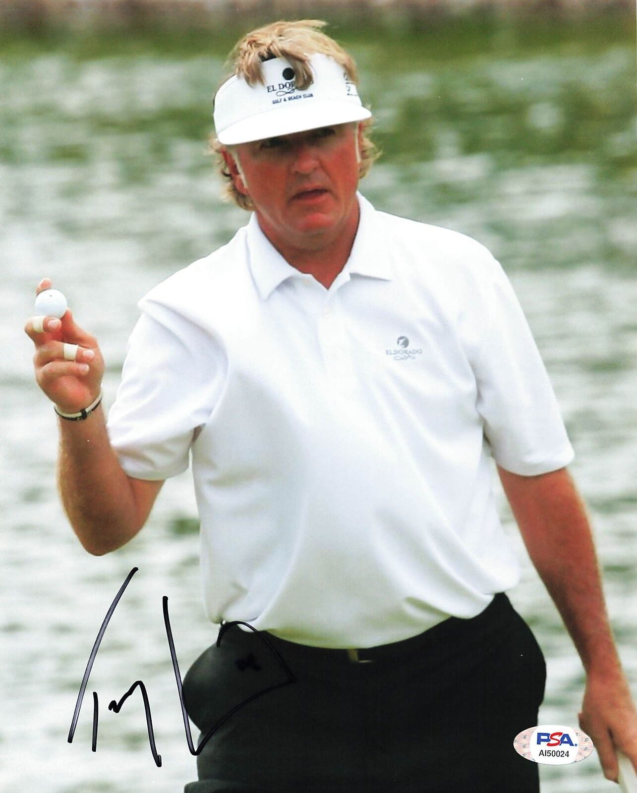 Tommy Armour III Signed 8x10 photo PSA/DNA Autographed Golf PGA