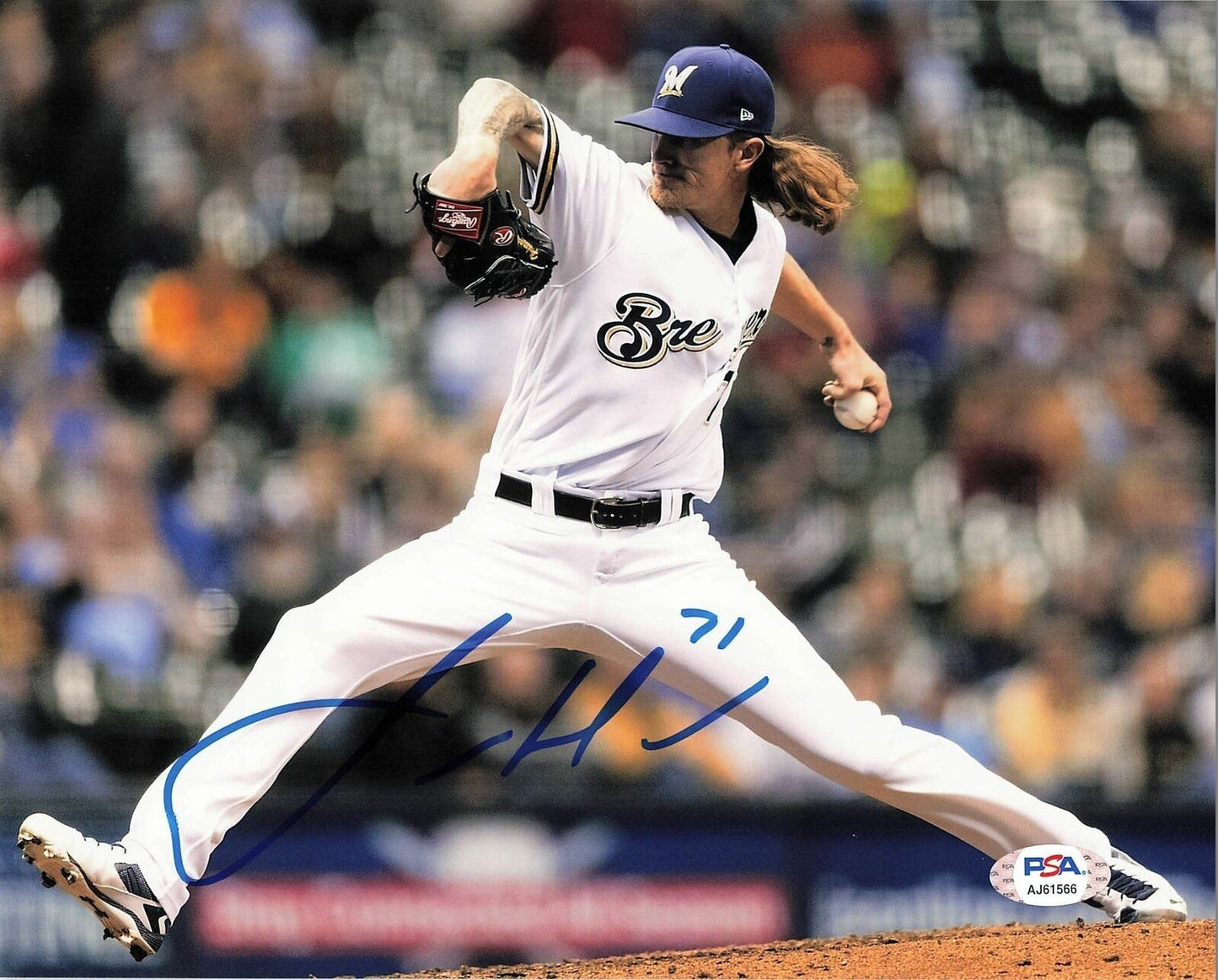 Josh Hader signed 8x10 photo PSA/DNA Milwaukee Brewers Autographed