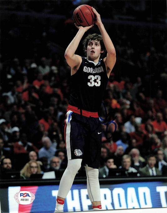 KYLE WILTJER signed 8x10 photo PSA/DNA Gonzaga Houston Rockets Autographed