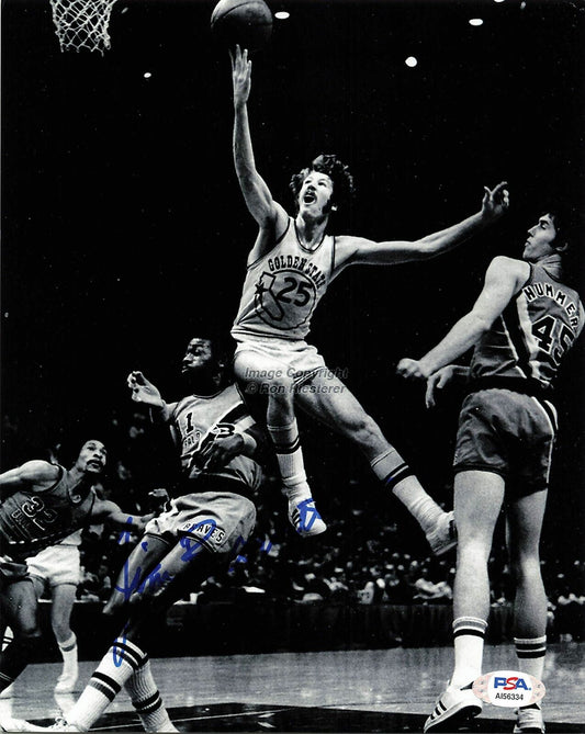 Jim Barnett signed 8x10 photo PSA/DNA Golden State Warriors Autographed