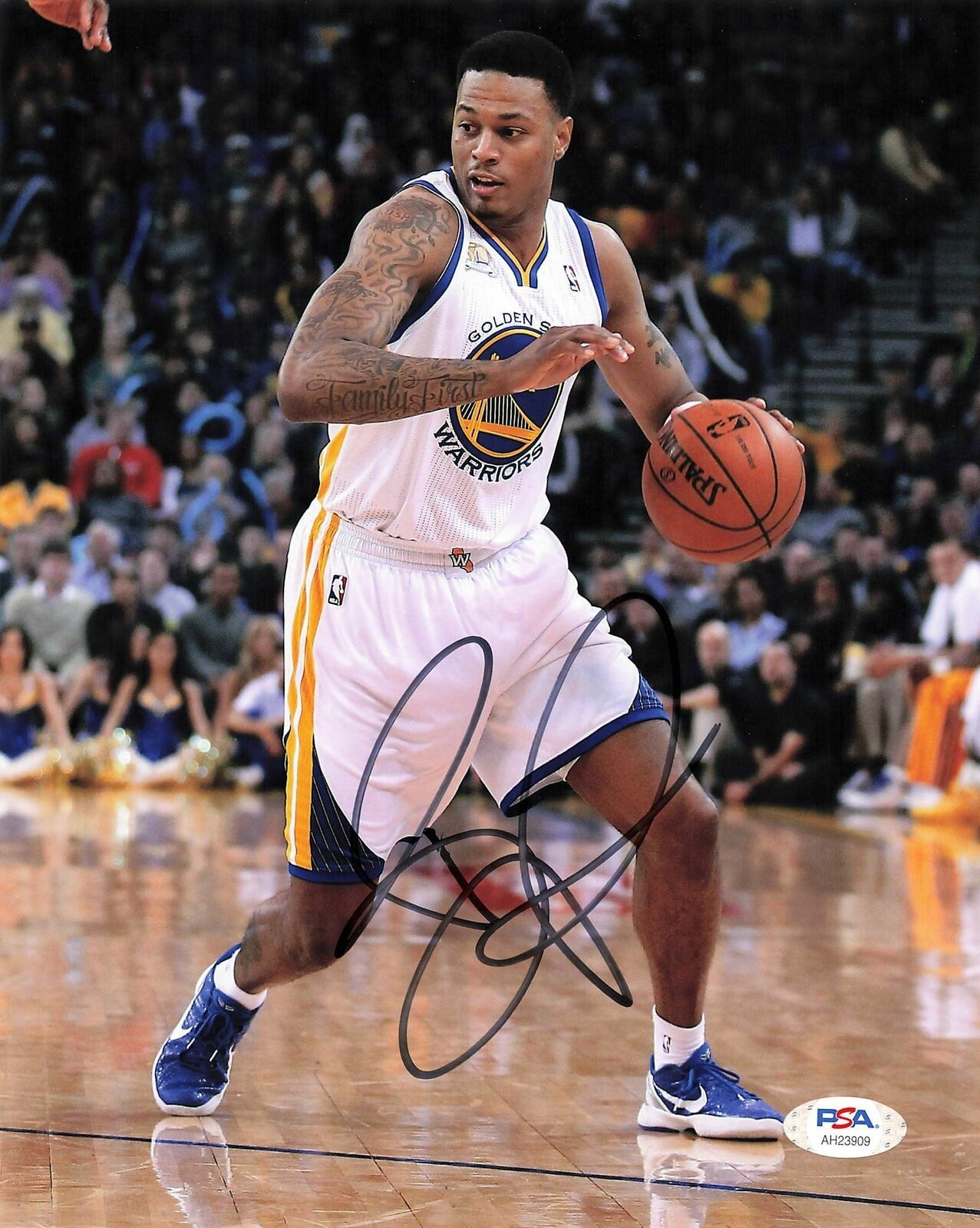 Brandon Rush signed 8x10 photo PSA/DNA Golden State Warriors Autographed