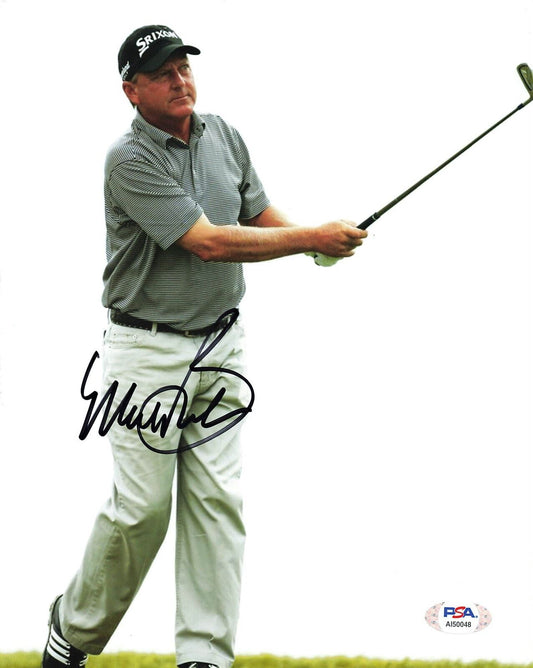 Mark Brooks Signed 8x10 photo PSA/DNA Autographed Golf PGA