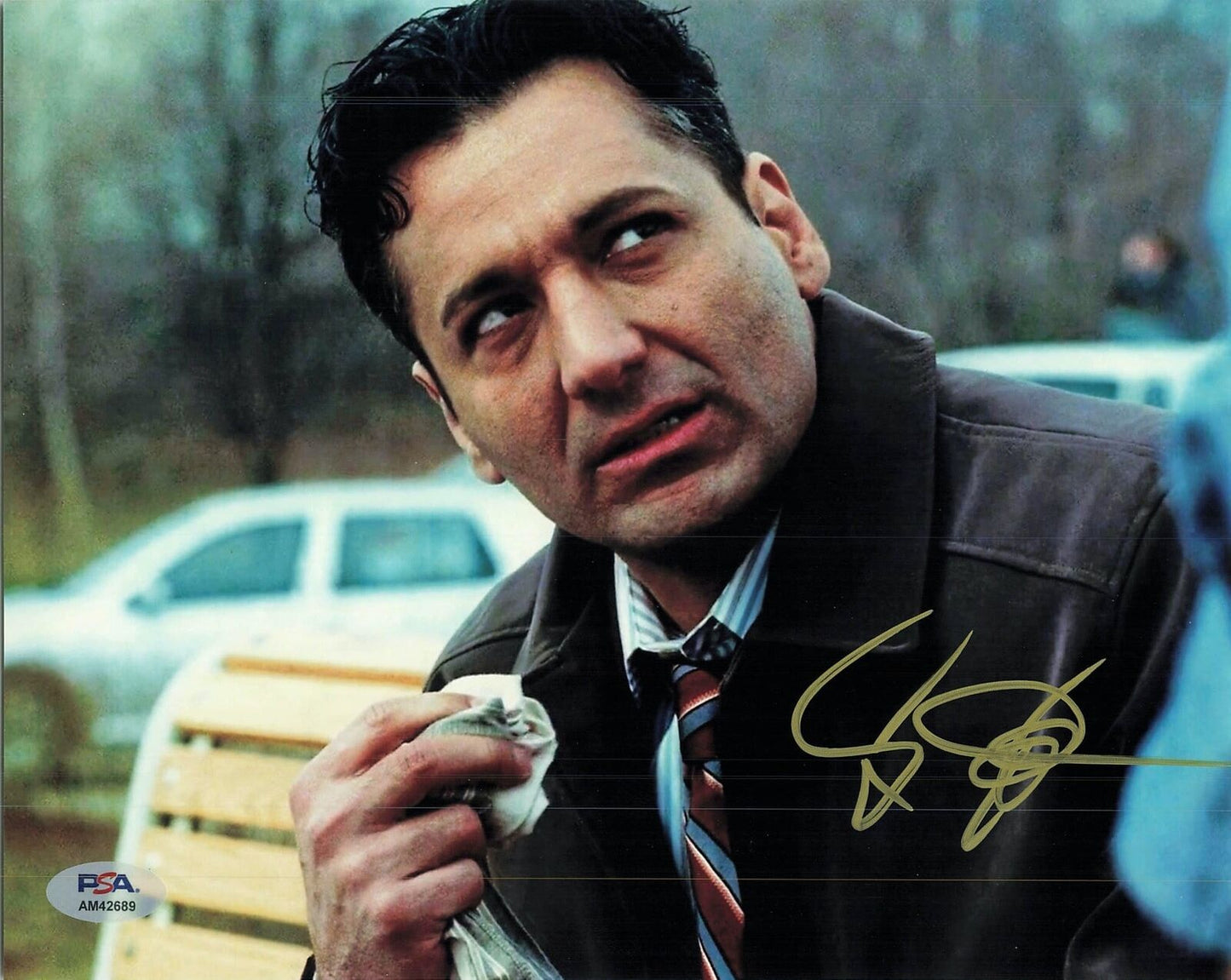 CAS ANVAR signed 8x10 photo PSA/DNA Autographed