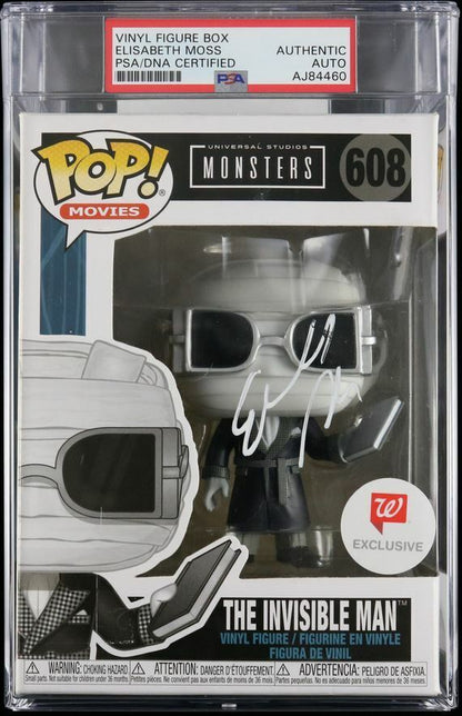 ELISABETH MOSS Signed The Invisible Man Funko Pop PSA/DNA Encapsulated Autograph