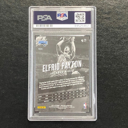 2017-18 Panini Prestige Rain #71 Elfrid Payton Signed Card AUTO PSA/DNA Slabbed