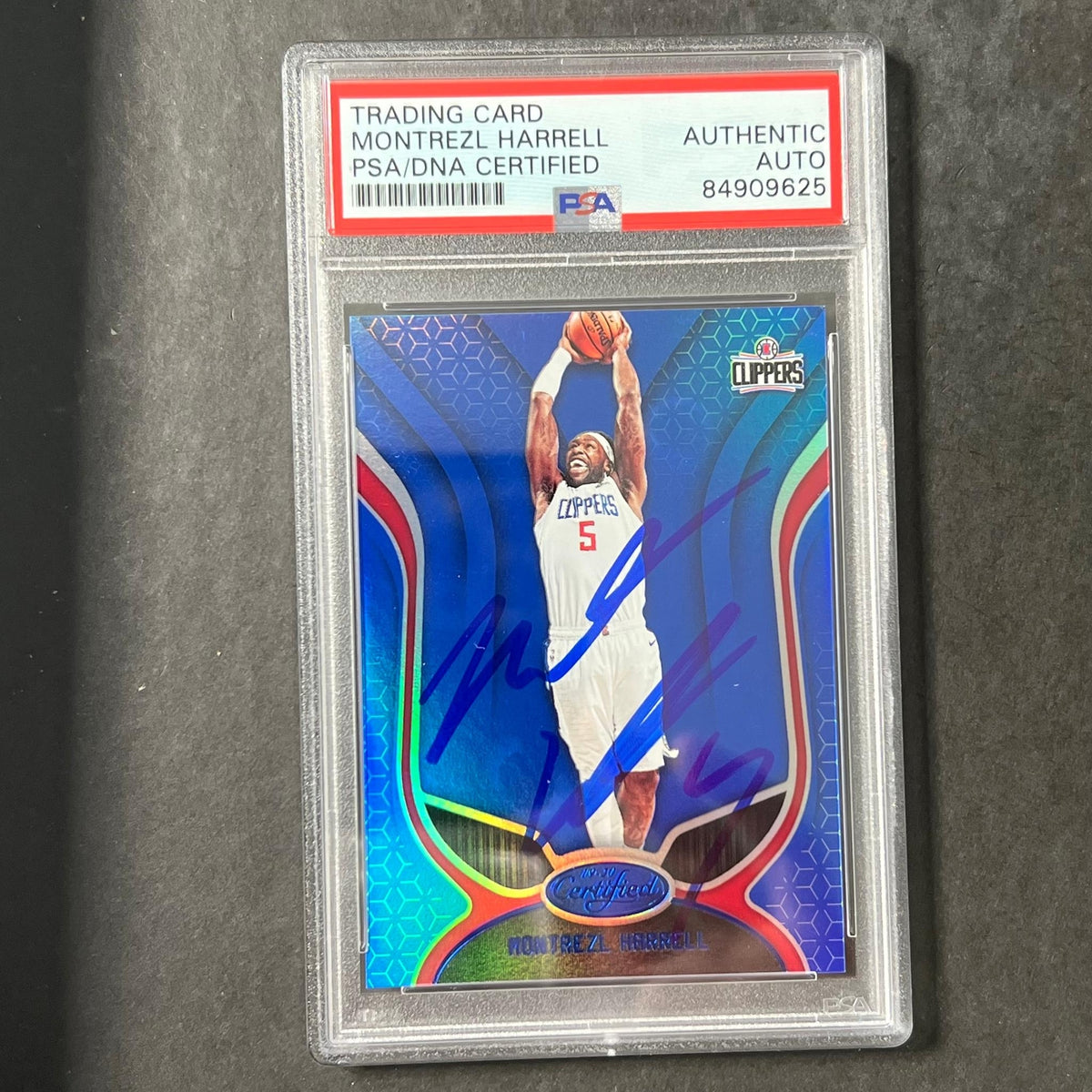 2018-19 Panini Certified #67 Montrezl Harrell Signed Card AUTO PSA Slabbed Clipp