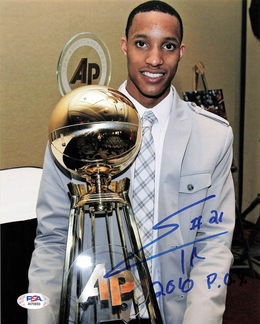 Evan Turner signed 8x10 photo PSA/DNA Ohio State Autographed