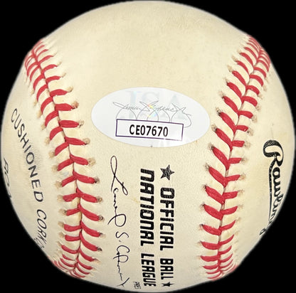 Bill Mazeroski Signed Baseball JSA Pittsburgh Pirates