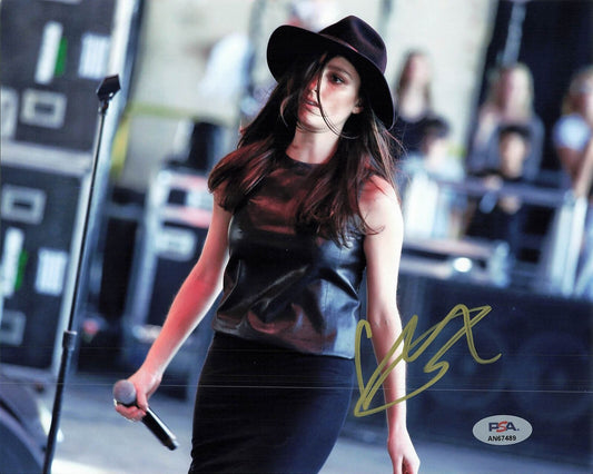 Banks signed 8x10 photo PSA/DNA Autographed Musician