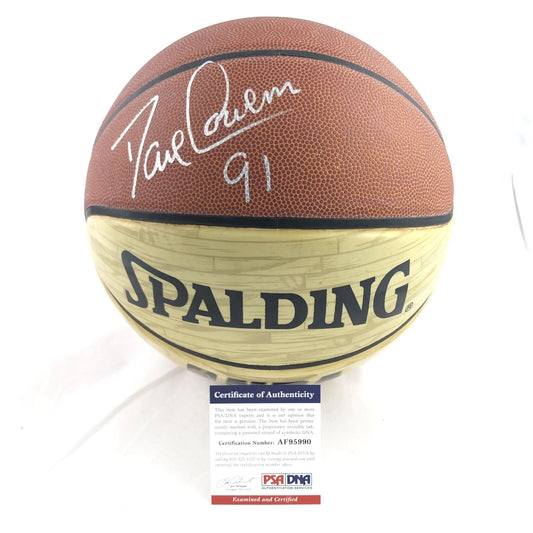 Dave Cowens signed Basketball PSA/DNA Boston Celtics autographed HOF