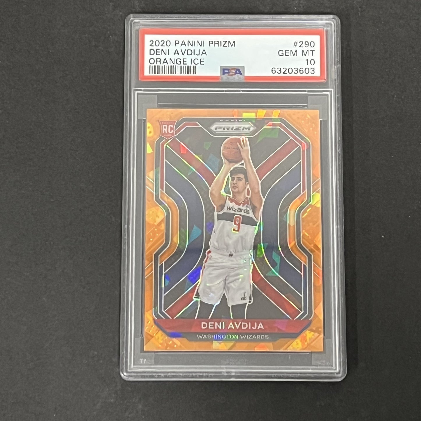 2020 Panini Prizm #290 Deni Avdija PSA 10