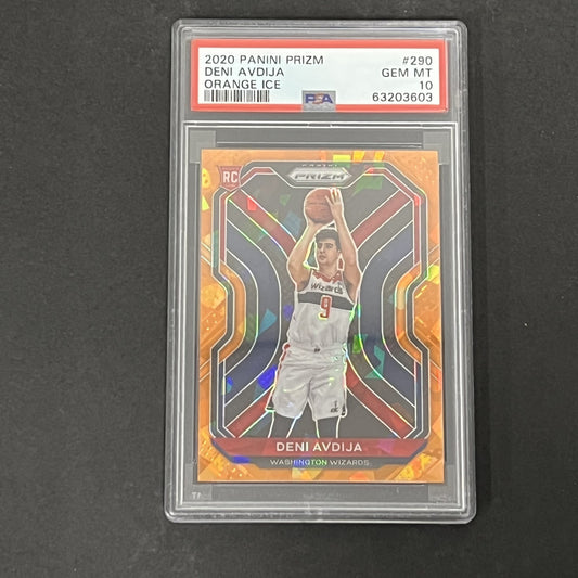 2020 Panini Prizm #290 Deni Avdija PSA 10