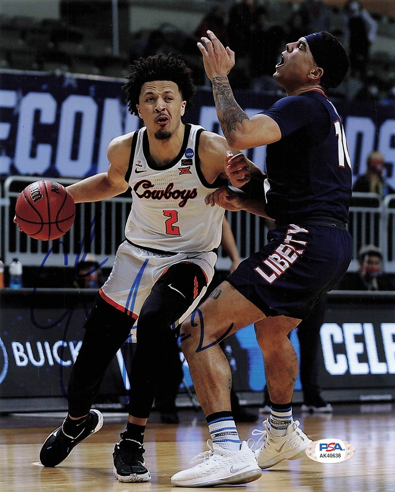 Cade Cunningham signed 8x10 photo PSA/DNA Oklahoma State Cowboys Autographed