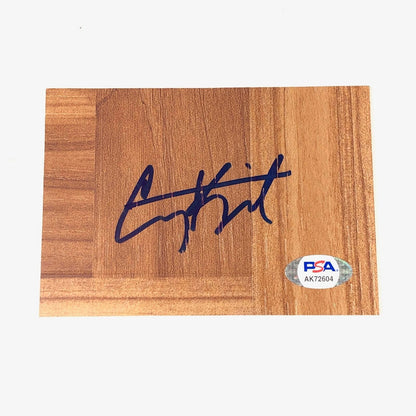 COREY KISPERT Signed Floorboard PSA/DNA Washington Wizards Autographed