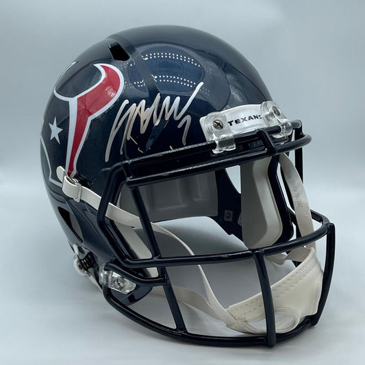 CJ Stroud Signed Full Size Speed Replica Helmet PSA/DNA Fanatics Texans Autograp