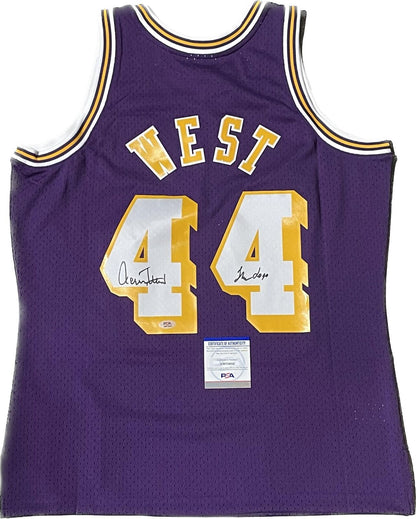 Jerry West signed jersey PSA/DNA Los Angeles Lakers Autographed Jersey