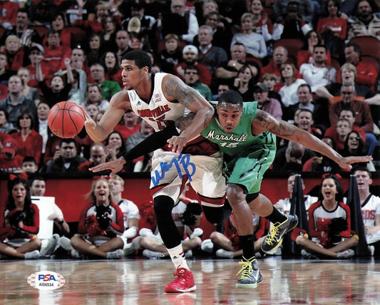 Wayne Blackshear signed 8x10 photo PSA/DNA Louisville Cardinals Autographed
