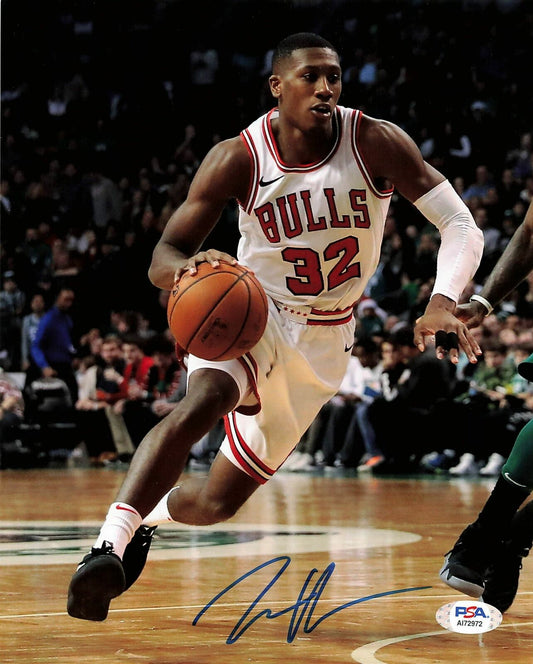 KRIS DUNN signed 8x10 photo PSA/DNA Chicago Bulls Autographed