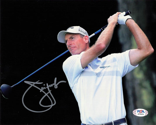 JIM FURYK signed 8x10 photo PSA/DNA Autographed Golf