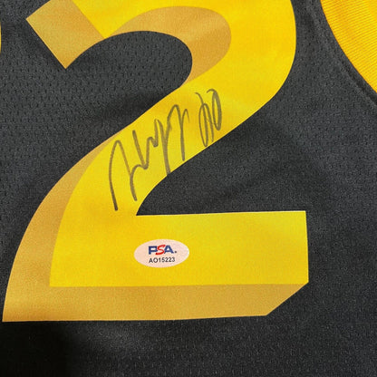 Andrew Wiggins signed jersey PSA/DNA Golden State Warriors Autographed