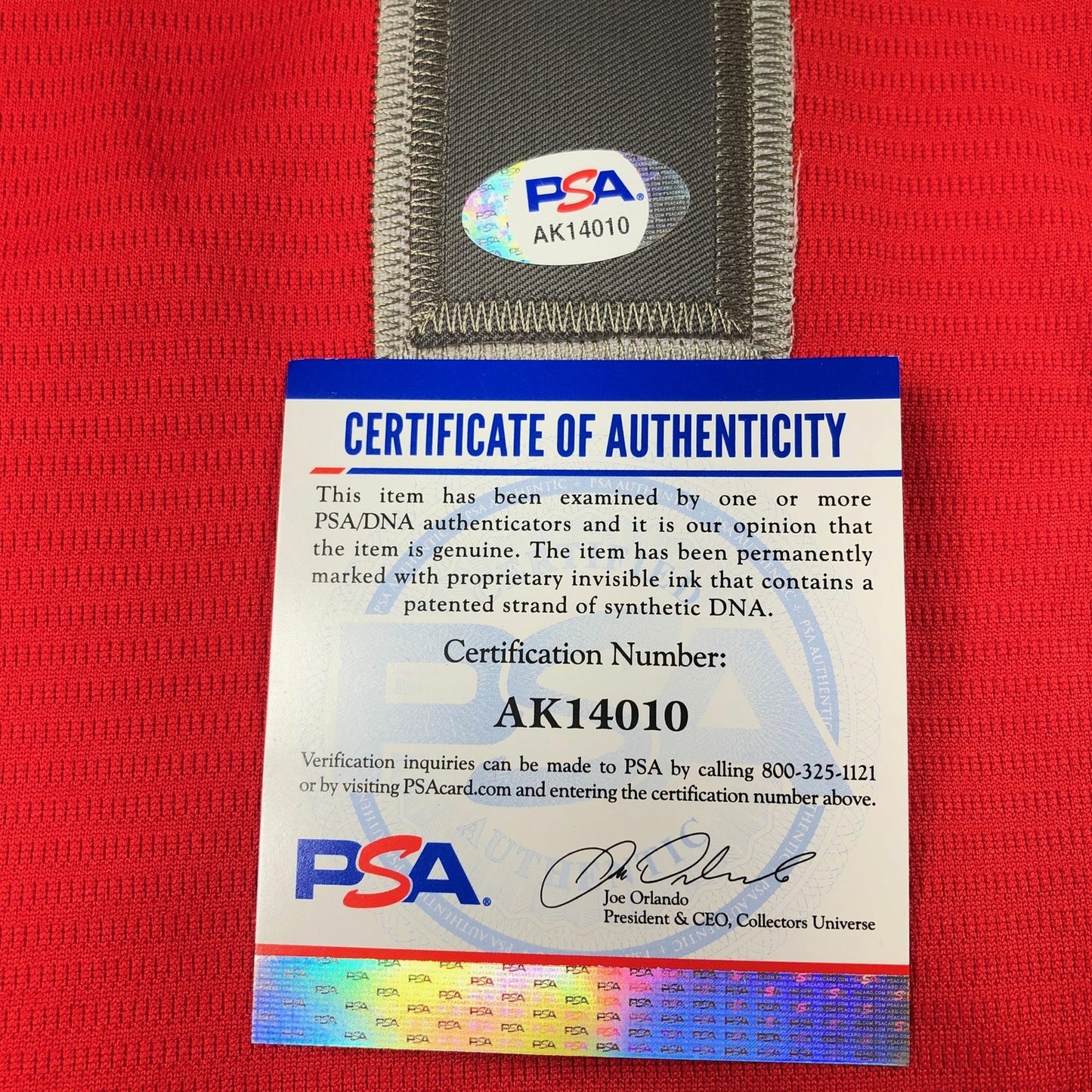 JORGE POLANCO signed jersey PSA/DNA Minnesota Twins Autographed Allstar Game