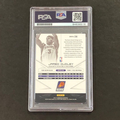 2012-13 Panini Momentum #236 Jared Dudley Signed Card PSA Slabbed Suns