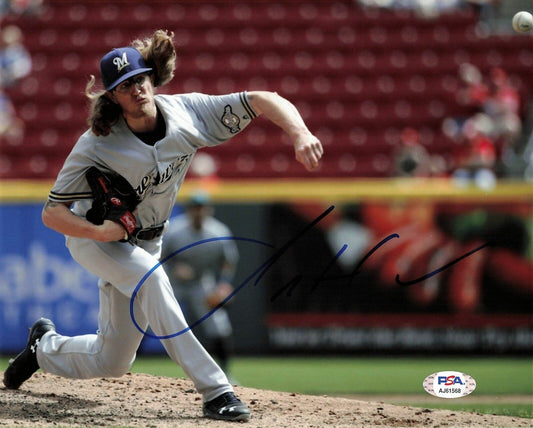 Josh Hader signed 8x10 photo PSA/DNA Milwaukee Brewers Autographed