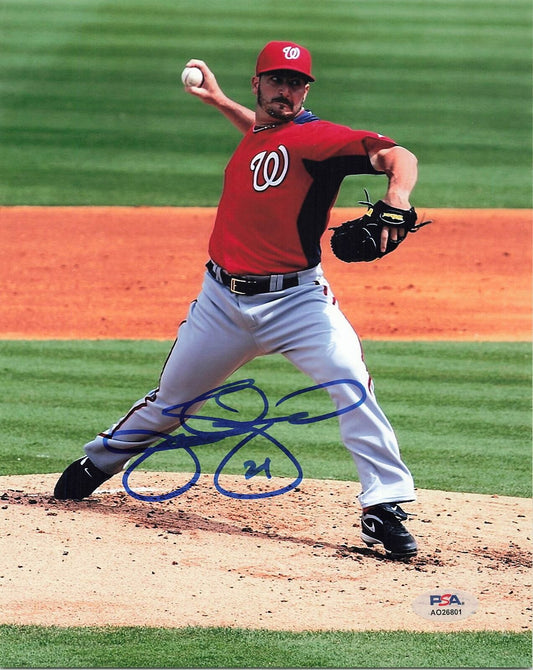 Jason Marquis Signed 8x10 photo PSA/DNA Arizona Diamondbacks Autographed