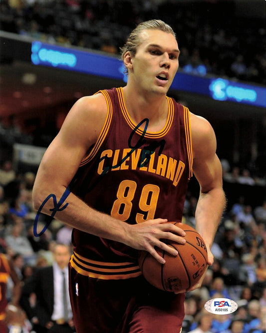 Lou Amundson Signed 8x10 photo PSA/DNA Cleveland Cavaliers Autographed