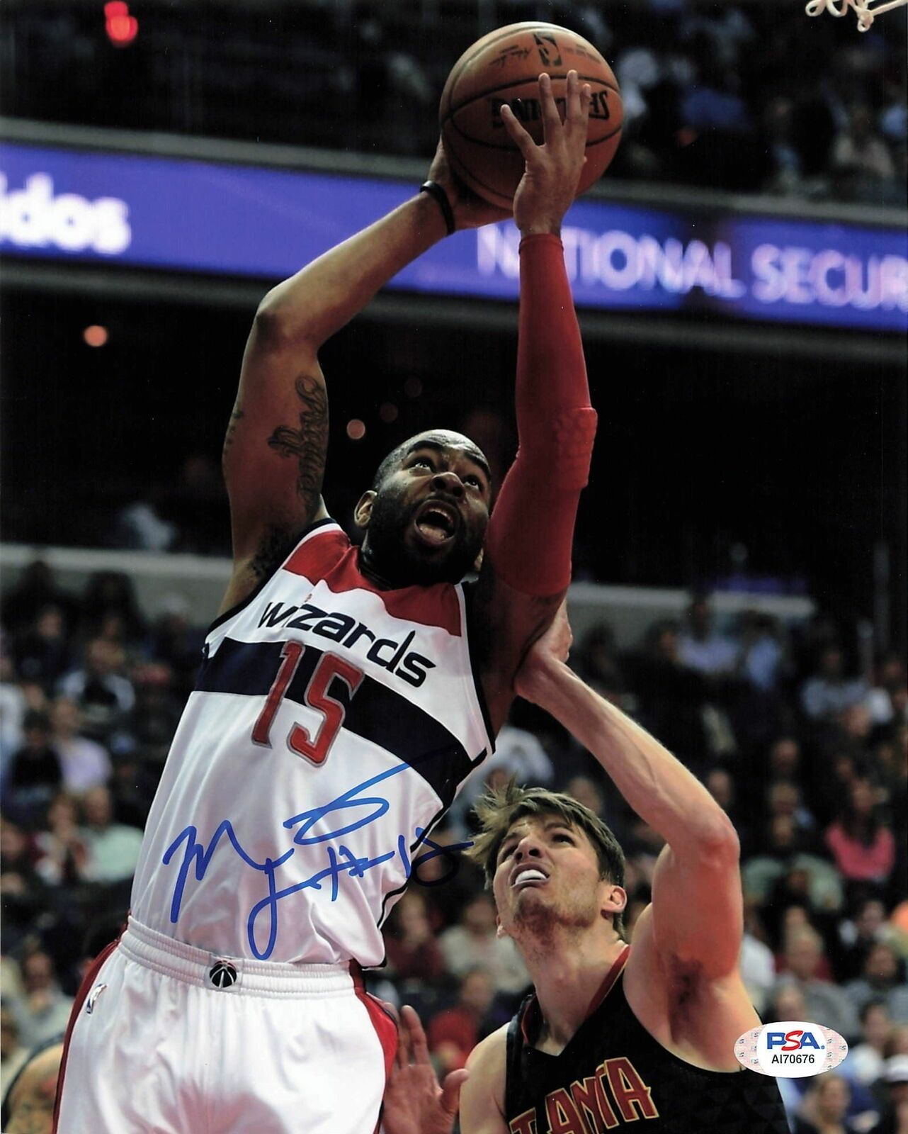 Marcus Thornton signed 8x10 photo PSA/DNA Washington Wizards Autographed