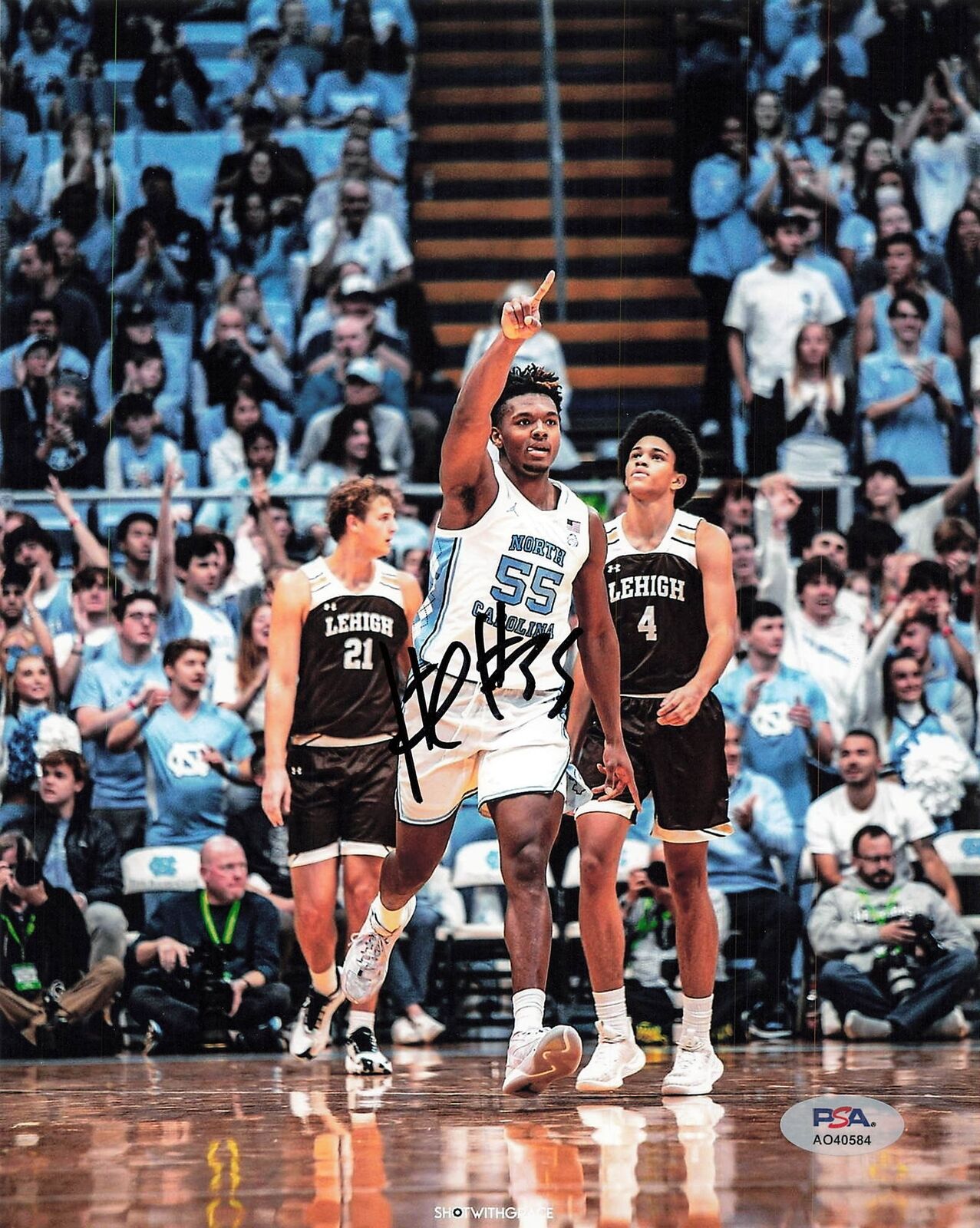 Harrison Ingram signed 8x10 photo PSA/DNA UNC Tarheels Autographed