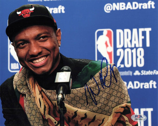 Wendell Carter Jr. signed 8x10 Photo PSA Chicago Bulls