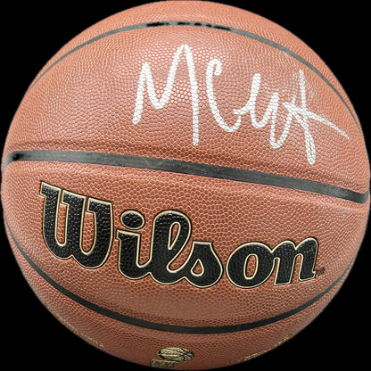 Max Christie Signed Basketball PSA Mavericks