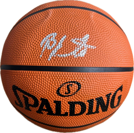 BJ Armstrong signed Spalding Basketball PSA/DNA Chicago Bulls Autographed