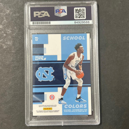 2019 Panini Contenders Draft Picks #12 NASSIR LITTLE Signed AUTO PSA Slabbed RC