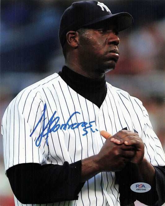 Jose Contreras signed 8x10 photo Chicago White Sox PSA/DNA Autographed