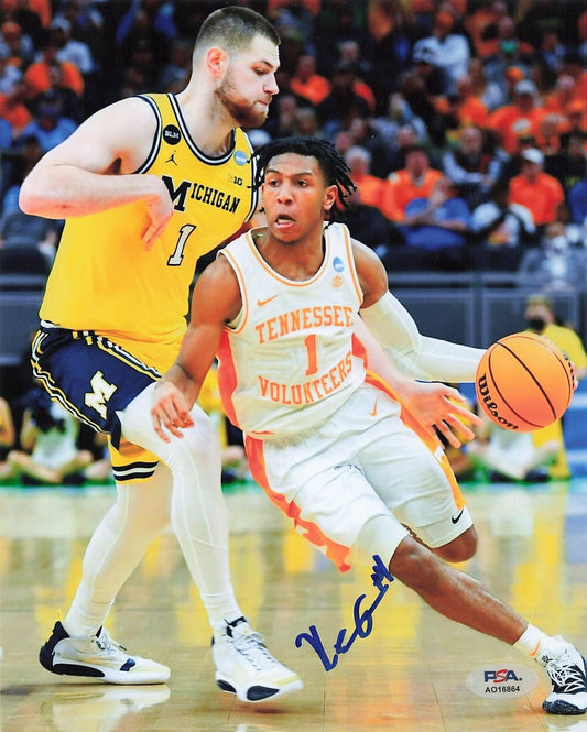 KENNEDY CHANDLER signed 8x10 photo PSA/DNA Tennessee Volunteers Autographed