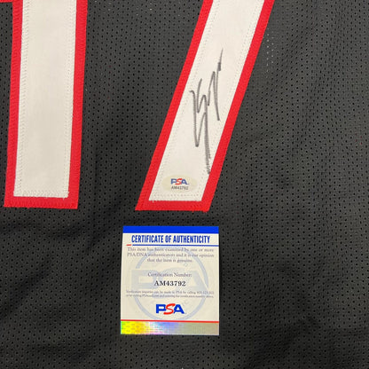 SHAEDON SHARPE signed jersey PSA/DNA Portland Trail Blazers Autographed Black