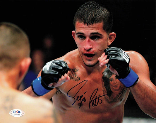 Sergio Pettis signed 8x10 photo PSA/DNA Boxer Autographed