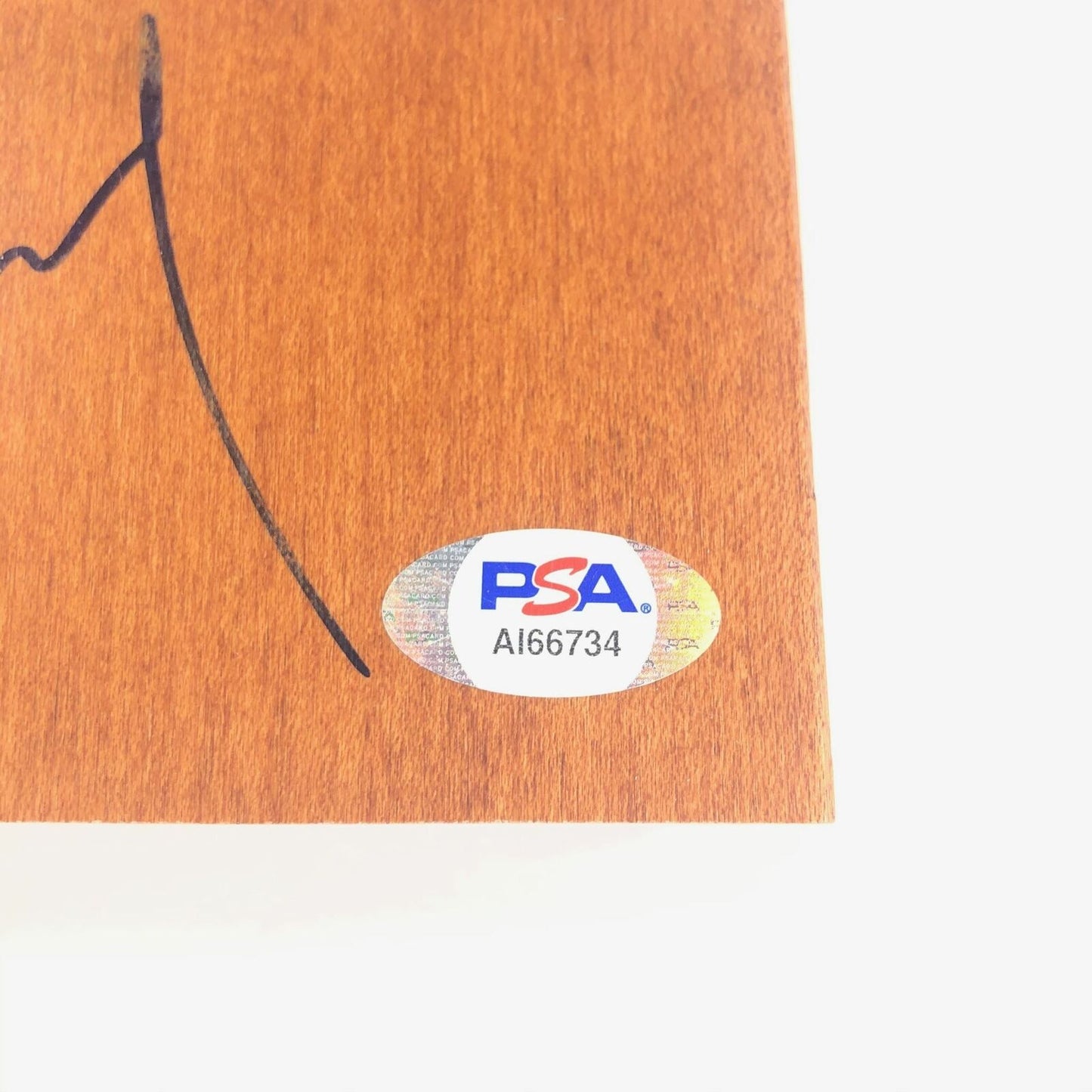 Jonas Valanciunas Signed Floorboard PSA/DNA Autographed Memphis Grizzlies