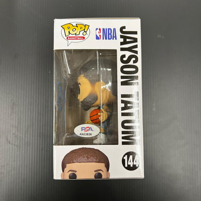 Jayson Tatum Signed Funko Pop #144 PSA/DNA AUTO Celtics