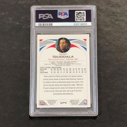 2004 Topps Chrome #174 Andrew Iguodala PSA 9 MINT