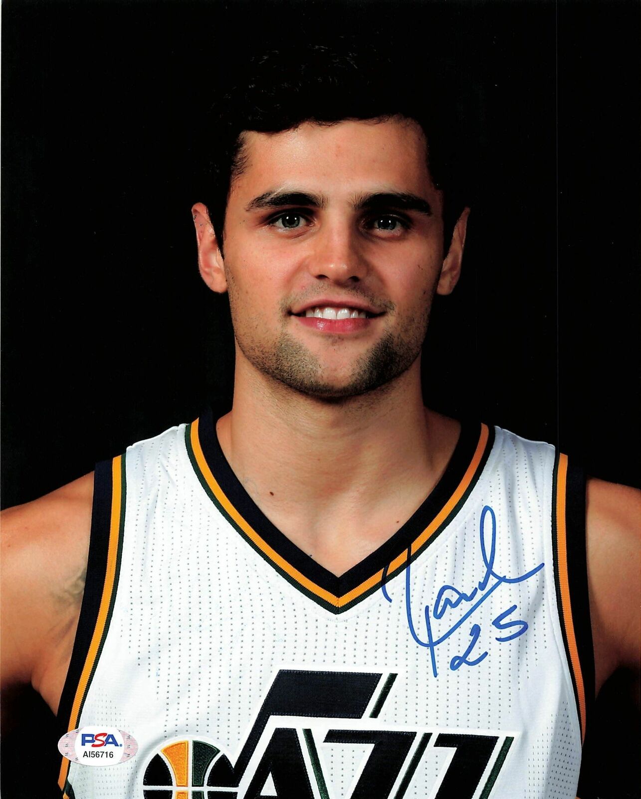 Raul Neto Signed 8x10 photo PSA/DNA Utah Jazz Autographed