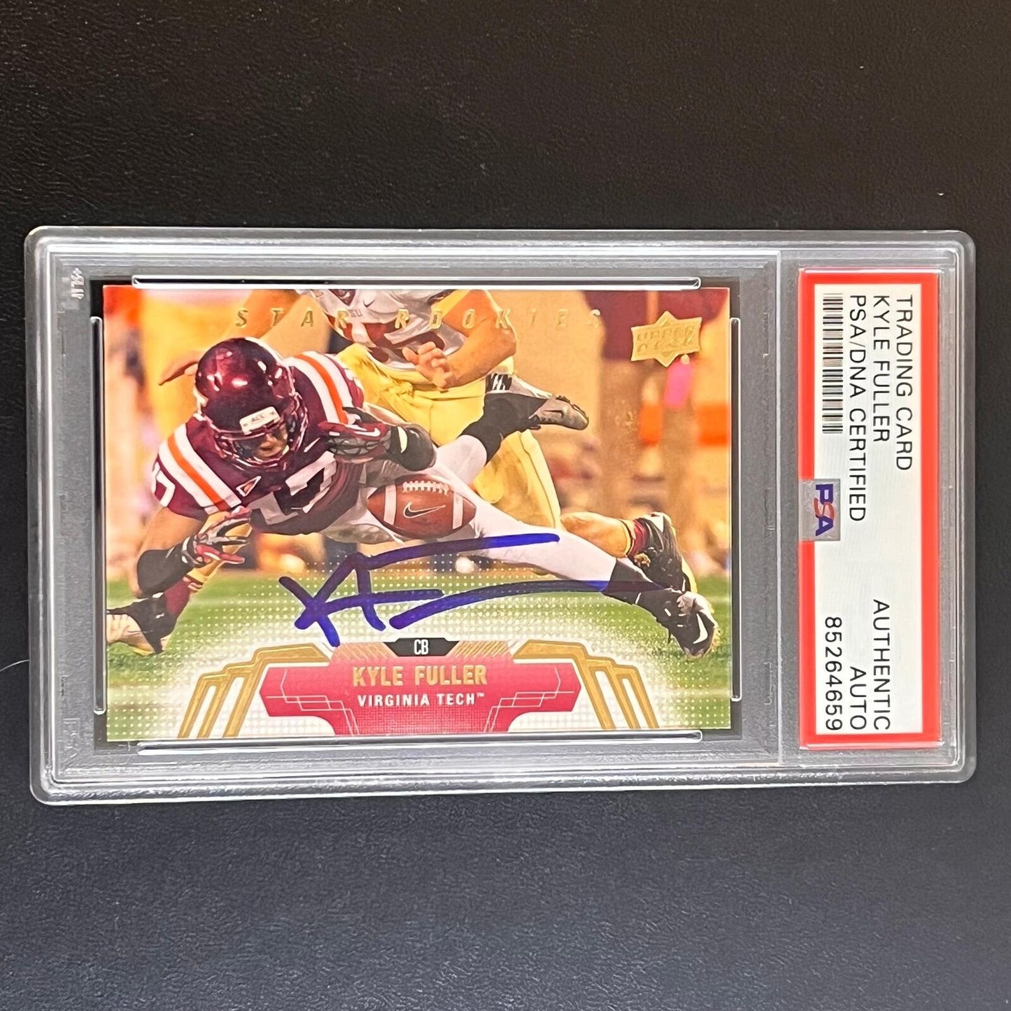 2014-15 Upper Deck Star Rookies #94 Kyle Fuller Signed Card AUTO PSA/DNA Slabbed