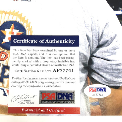Carlos Correa signed 11x14 photo PSA/DNA Houston Astros Autographed